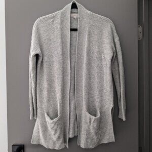 LOFT Grey Cardigan Sweater